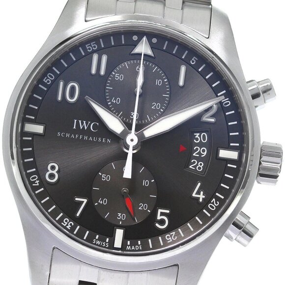 IWC SCHAFFHAUSEN Pilot watch spitfire IW387804 Chronograph AT Men's_826743 - Picture 1 of 6
